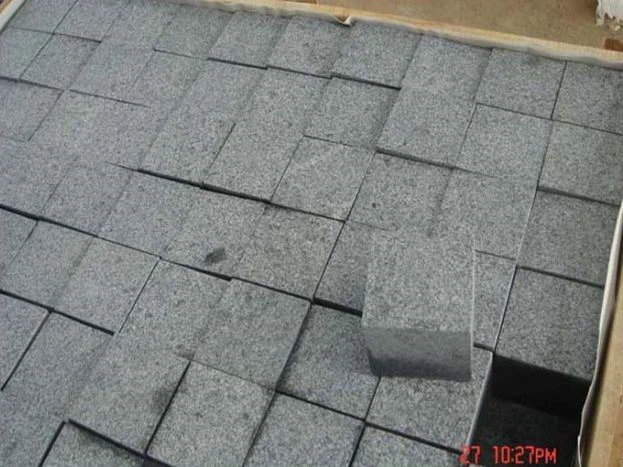 cobble paving